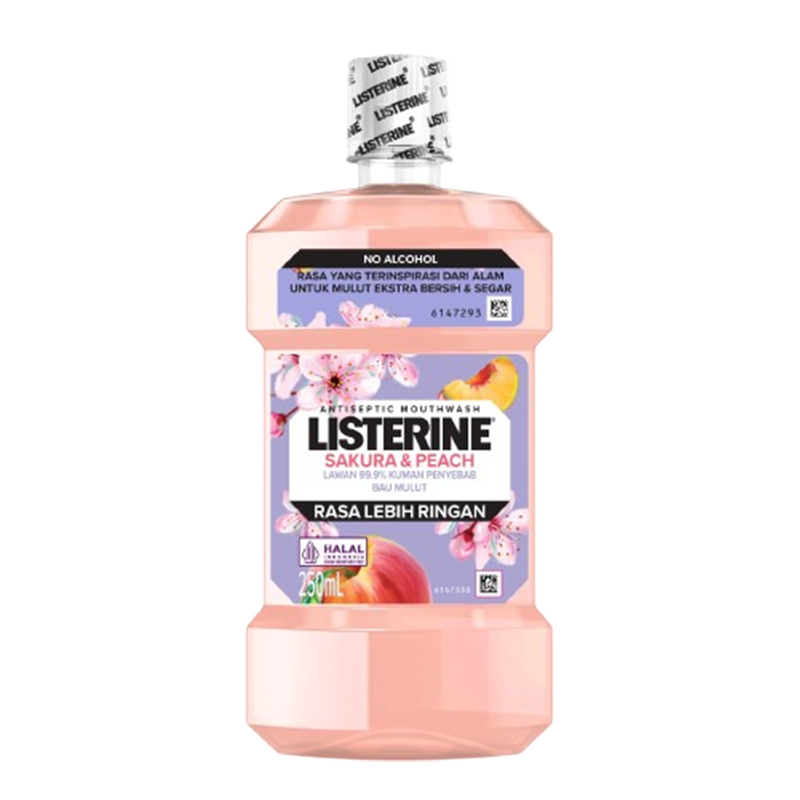 Listerine Sakura And Peach 250ml | Gogobli