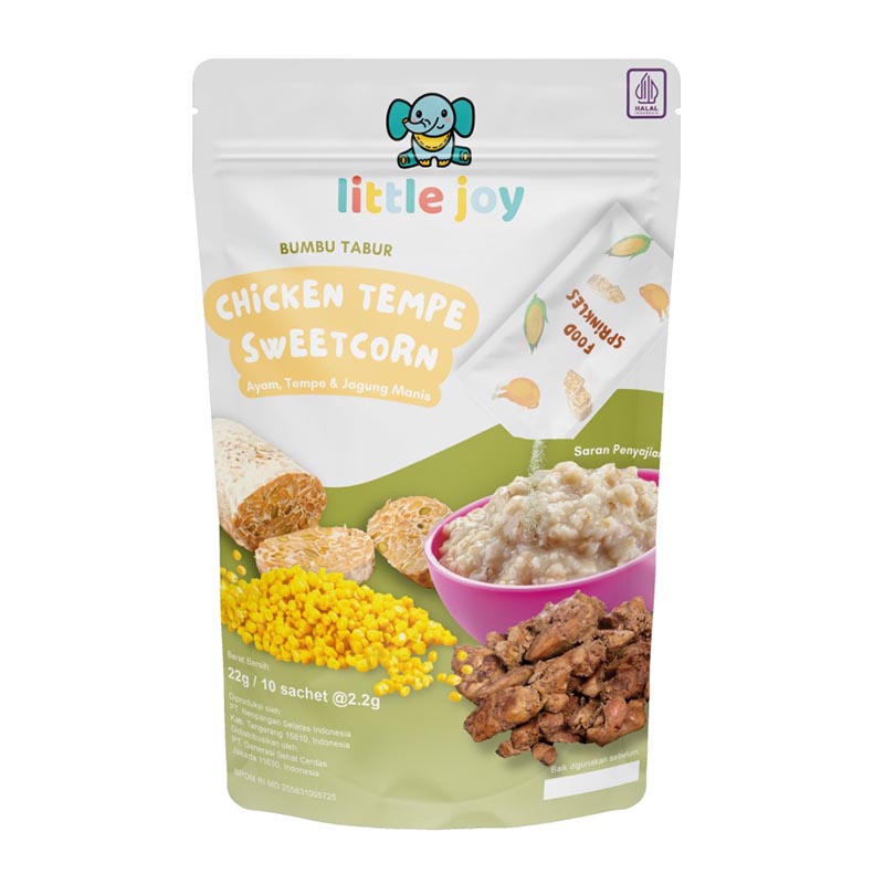 Little Joy Bubuk Tabur BB Booster MeatMix Chicken Tempeh 22gr (10 Sachet @2.2gr) | Gogobli