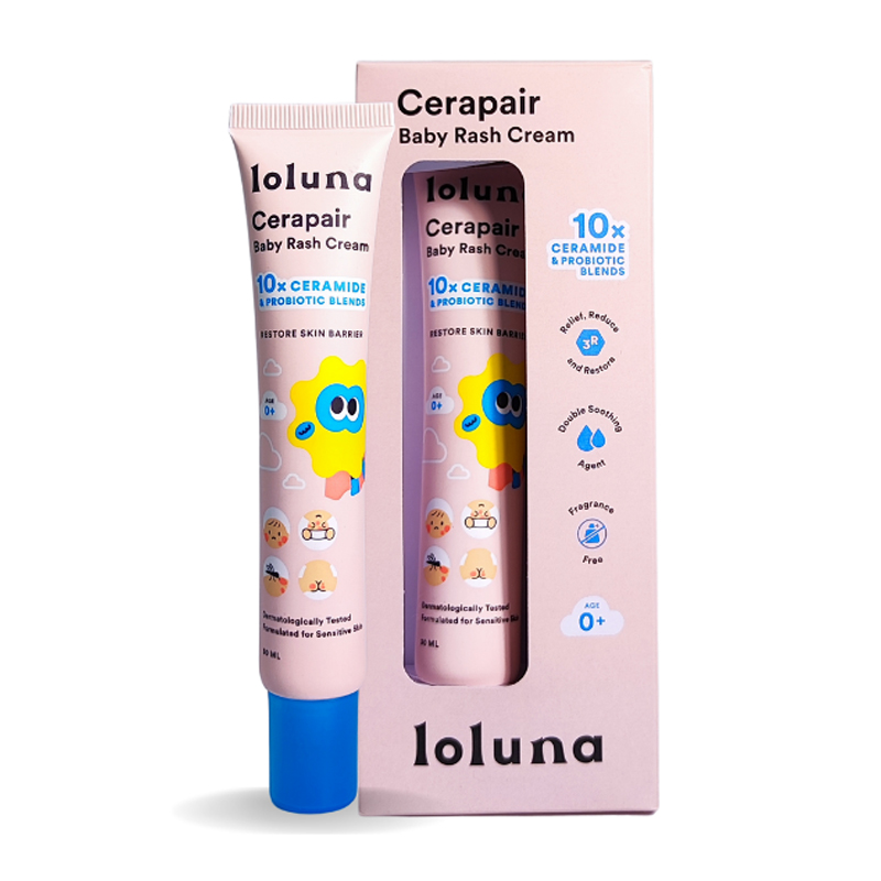 Loluna Cerapair Baby Rash Cream 30 Ml | Gogobli