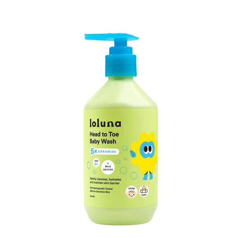 Loluna Head To Toe Baby Wash 300 Ml | Gogobli