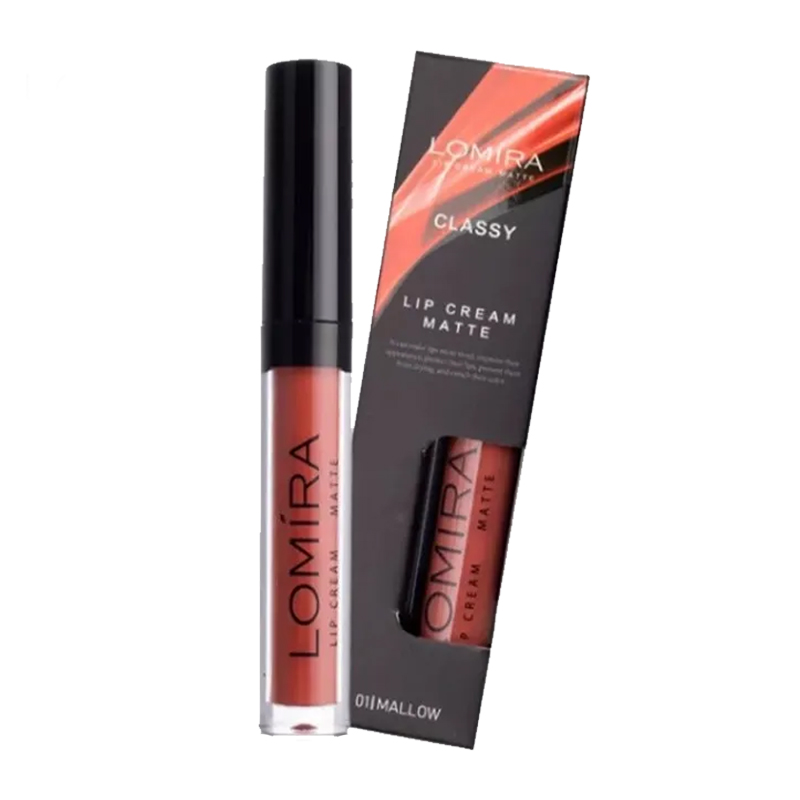 Lomira Lip Cream Matte 01. Mallow 2.8gr | Gogobli