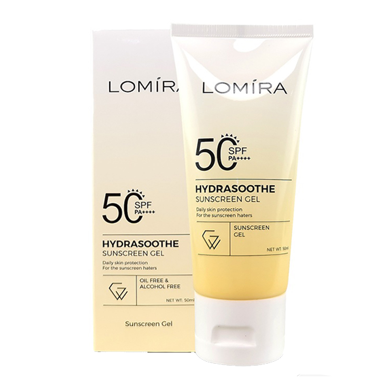 Lomira Hydrasoothe Sunscreen Gel SPF PA 50++++ 50ml | Gogobli
