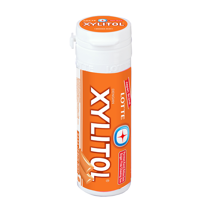 Lotte Xylitol Jeruk Mint 27.55gr | Gogobli