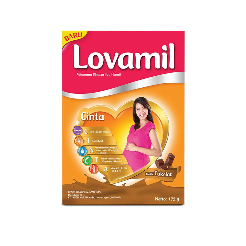 Lovamil Hamil Coklat 175gr | Gogobli