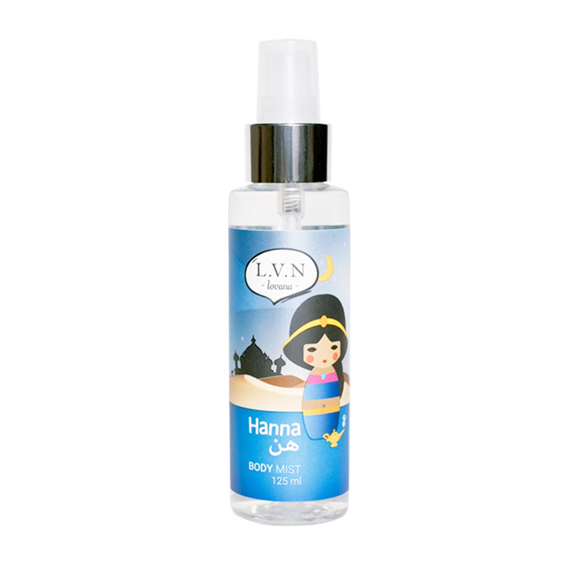Lovana Body Mist Character Series Hanna 125ml | Gogobli