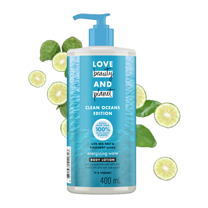 Love Beauty And Planet Body Lotion Sea Salt And Bergamot 400ml | Gogobli