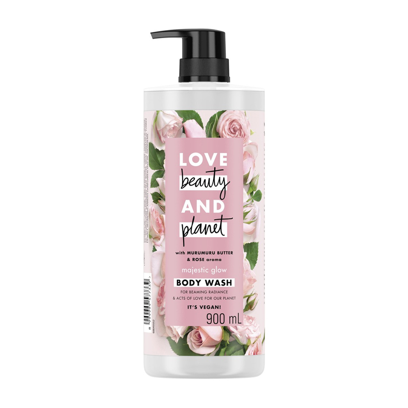 Love Beauty And Planet Body Wash Murumuru Butter And Rose 900ml | Gogobli