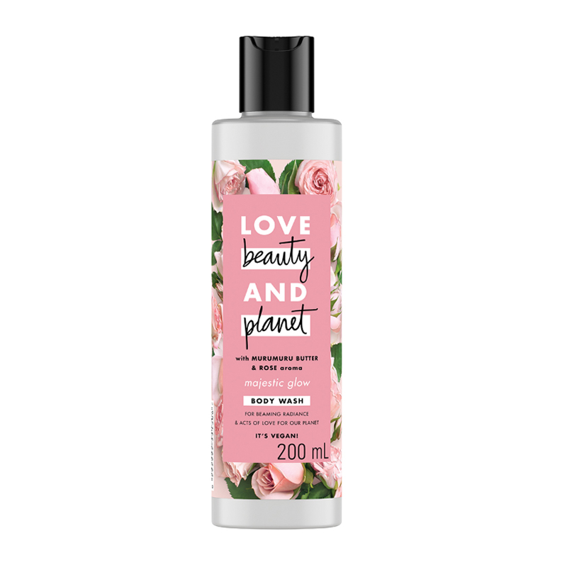 Love Beauty And Planet Body Wash Murumuru Butter And Rose 200ml | Gogobli