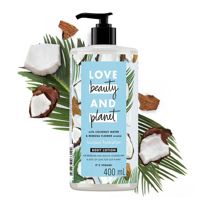 Love Beauty And Planet Body Lotion Coconut Water And Mimosa Flower 400ml | Gogobli