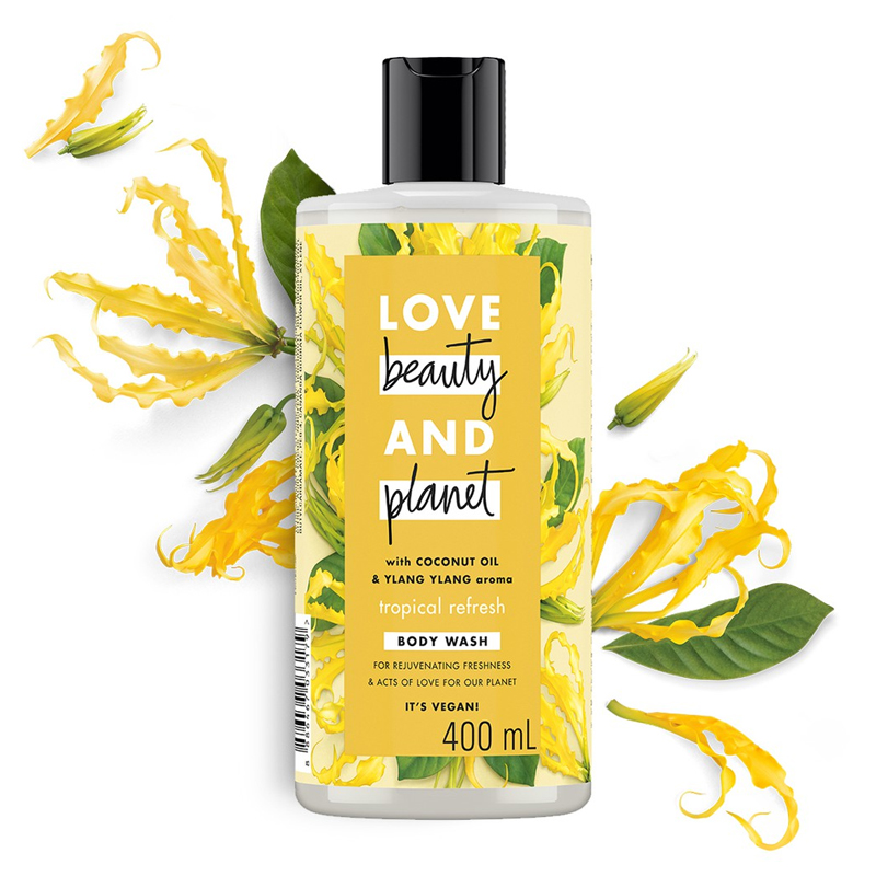 Love Beauty And Planet Body Wash Coconut Oil And Ylang-Ylang 400ml | Gogobli