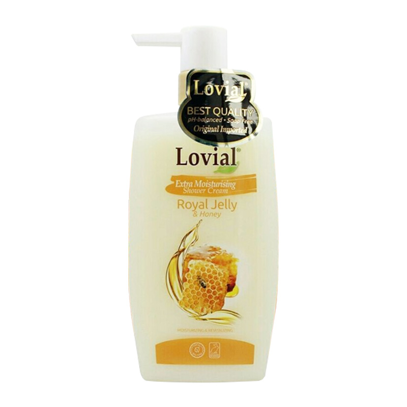 Lovial Shower Cream Royal Jelly And Honey (Pump) 500ml | Gogobli