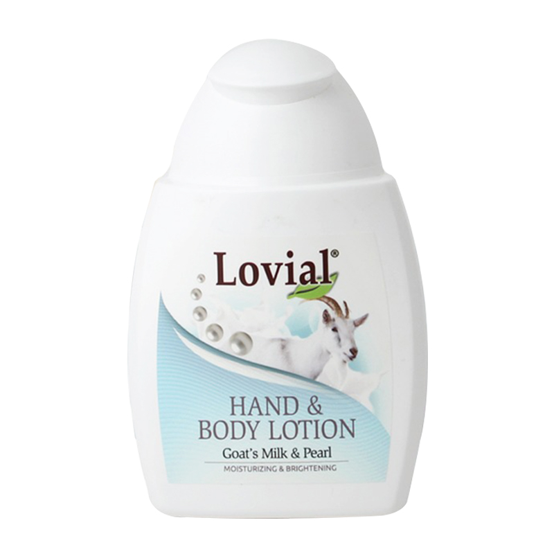 Lovial Hand And Body Lotion Goats Milk And Pearl 270ml | Gogobli