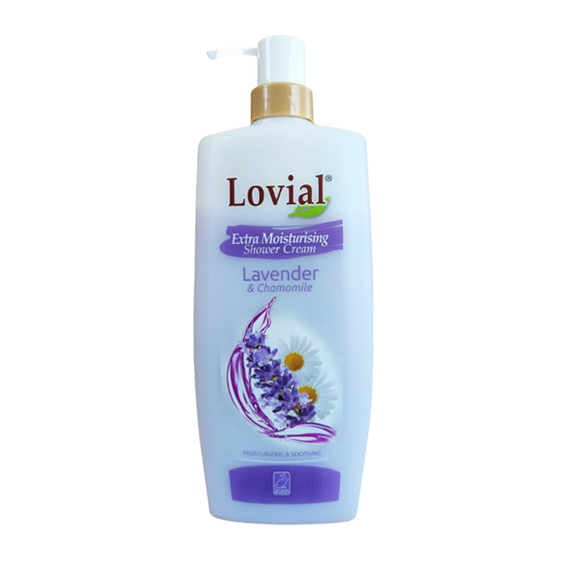 Lovial Shower Cream Lavender And Chamomile Oil 1000ml | Gogobli