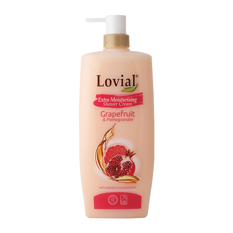 Lovial Shower Cream Grapefruit And Pomegranate (Pump) 1000ml | Gogobli