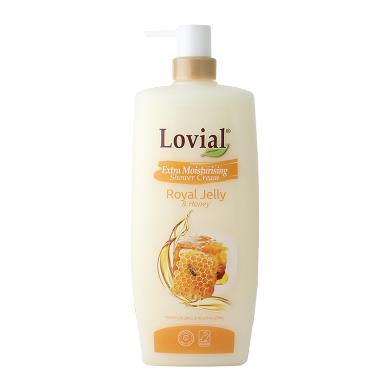 Lovial Shower Cream Royal Jelly And Honey (Pump) 1000ml | Gogobli