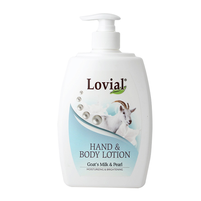 Lovial Hand And Body Lotion Goats Milk And Pearl 520ml | Gogobli