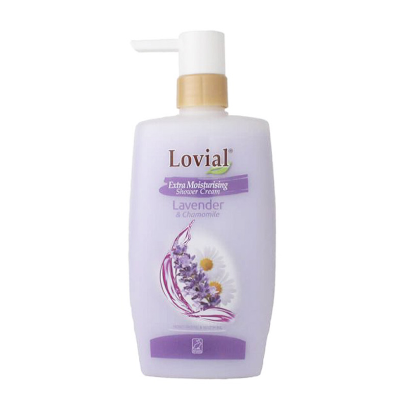 Lovial Shower Cream Lavender And Chamomile Oil (Pump) 500ml | Gogobli