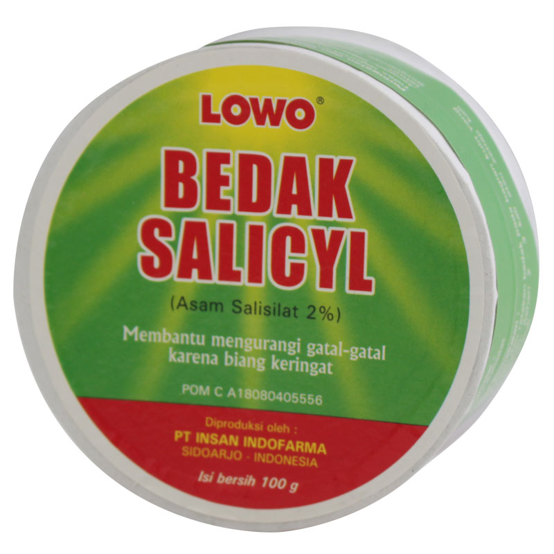 Lowo Bedak Salycil 100gr Gogobli