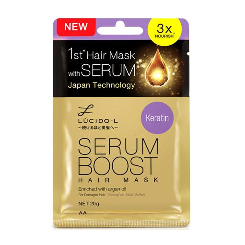 Lucido-L Serum Boost Hair Mask Keratin 20gr | Gogobli