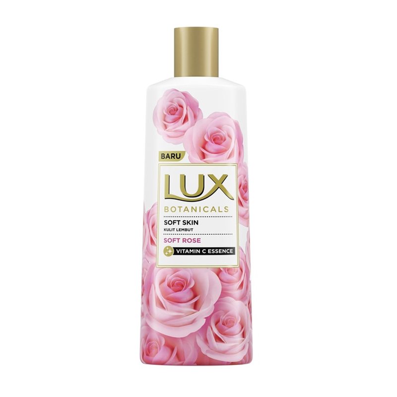 Lux Botanicals Body Wash Soft Rose Botol 100ml | Gogobli
