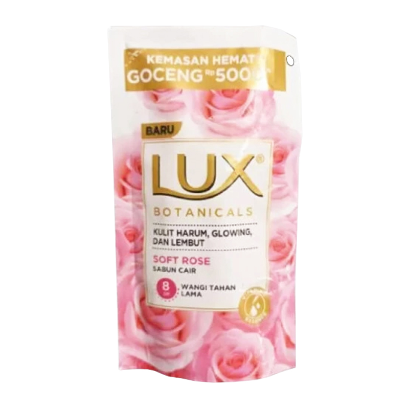 Lux Botanicals Body Wash Soft Rose Refill 85ml | Gogobli