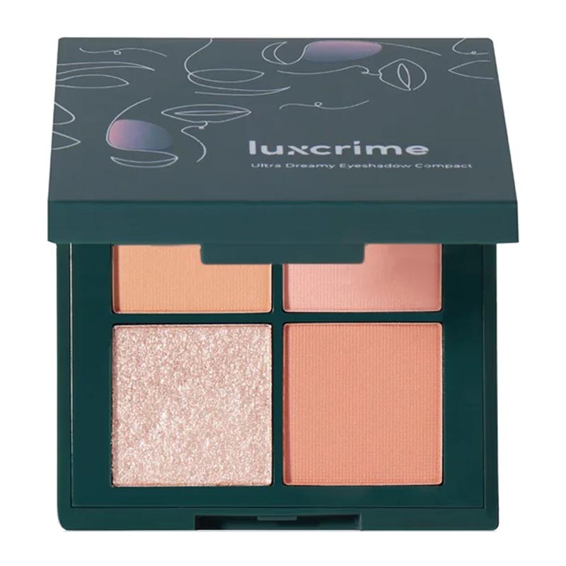 Luxcrime Ultra Dreamy Eyeshadow Compact Almond Biscotti | Gogobli