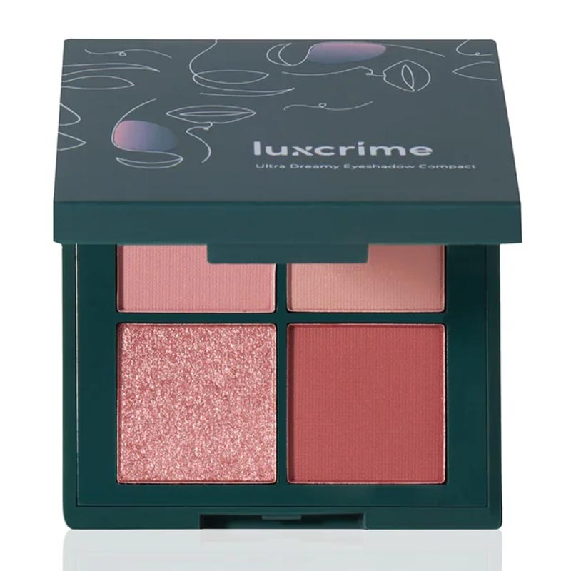 Luxcrime Ultra Dreamy Eyeshadow Compact Rose Cocktail | Gogobli