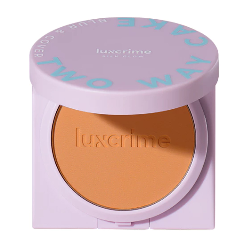 Luxcrime Refill Blur & Cover Two Way Cake Silk Glow Cinnamon | Gogobli