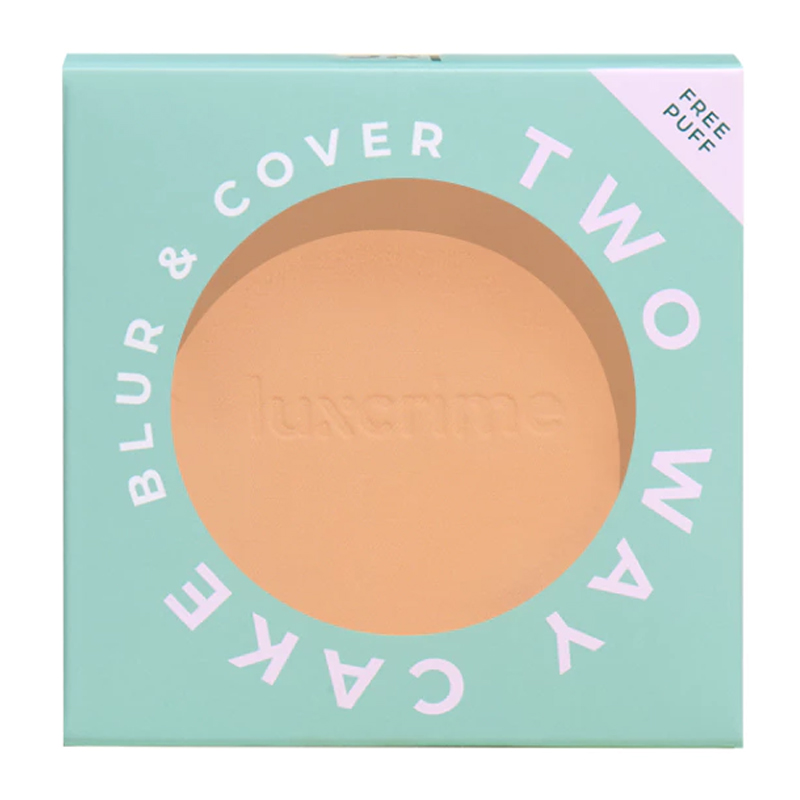 Luxcrime Refill Blur & Cover Two Way Cake Oil Control Buttercream | Gogobli