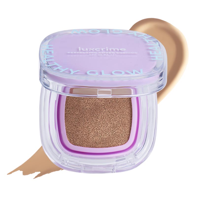 Luxcrime Perfecting Cover Cushion Healthy Glow (SPF35 PA +++) N01 | Gogobli