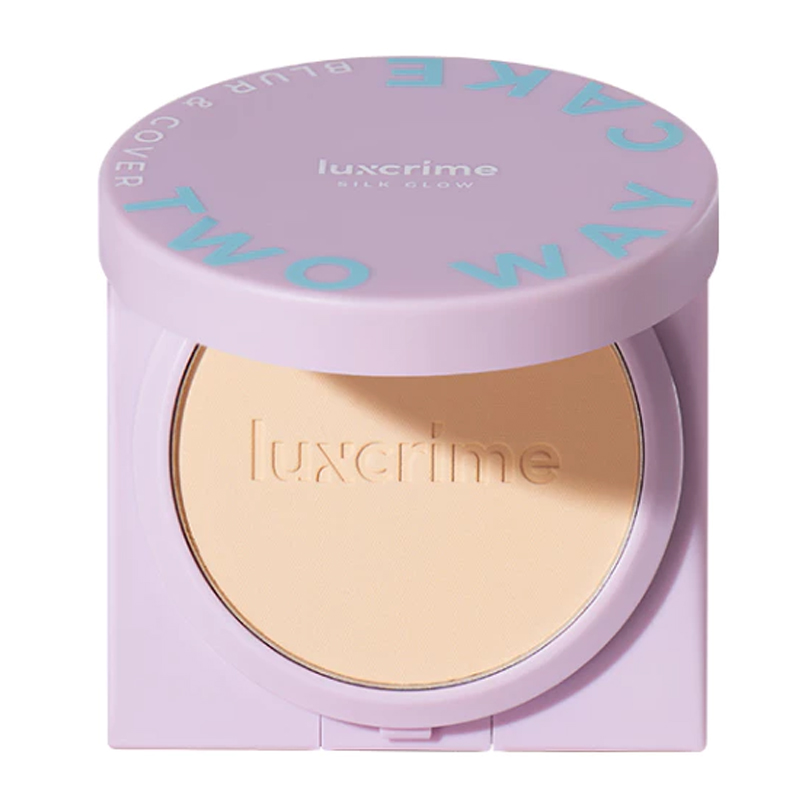Luxcrime Refill Blur & Cover Two Way Cake Silk Glow Cream Puff | Gogobli