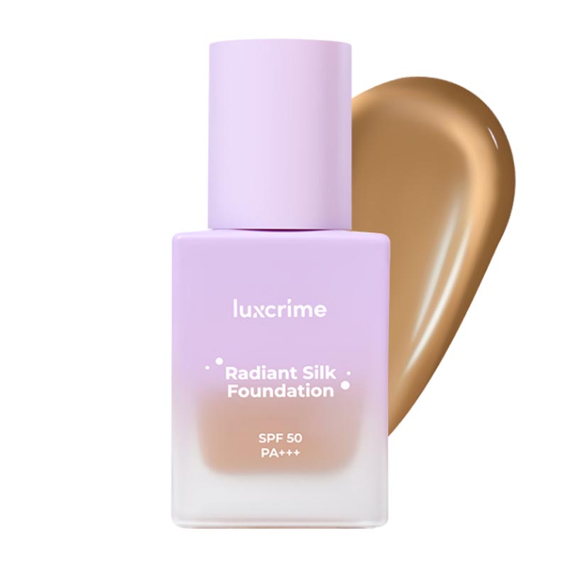 Luxcrime Radiant Silk Foundation SPF 50 PA+++ W01 | Gogobli