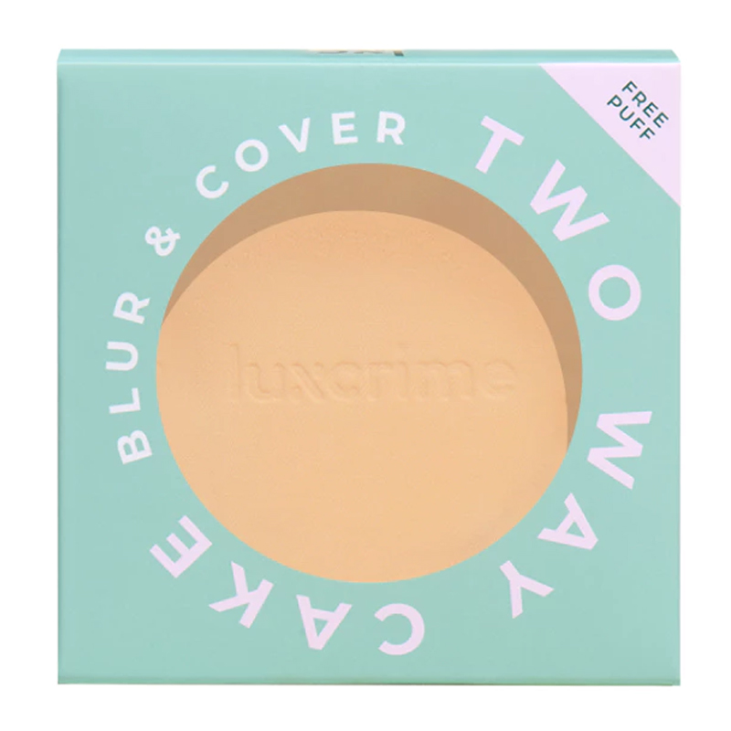 Luxcrime Refill Blur & Cover Two Way Cake Oil Control Cream Puff | Gogobli