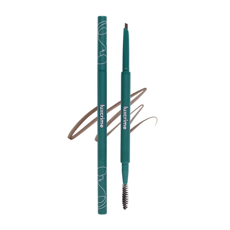 Luxcrime Slim Triangle Precision Brow Pencil In Ash | Gogobli