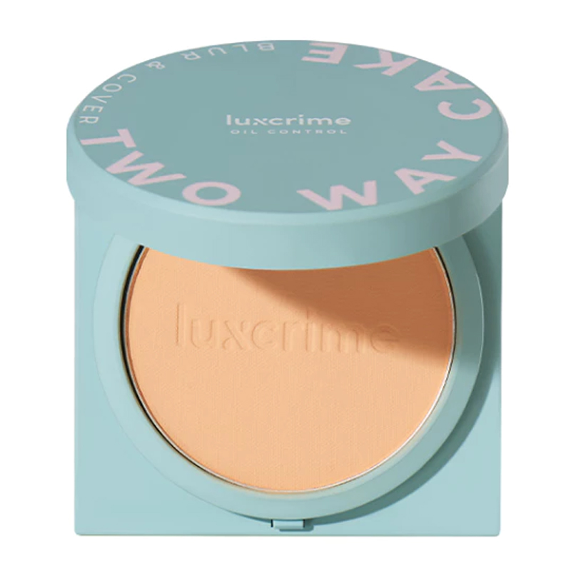 Luxcrime Blur & Cover Two Way Cake Oil Control Cream Puff | Gogobli