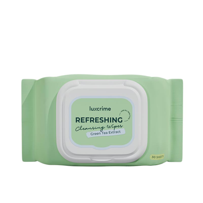 Luxcrime Refreshing Cleansing Wipes 30 Sheets | Gogobli