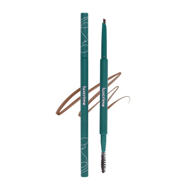 Luxcrime Slim Triangle Precision Brow Pencil In Brown | Gogobli