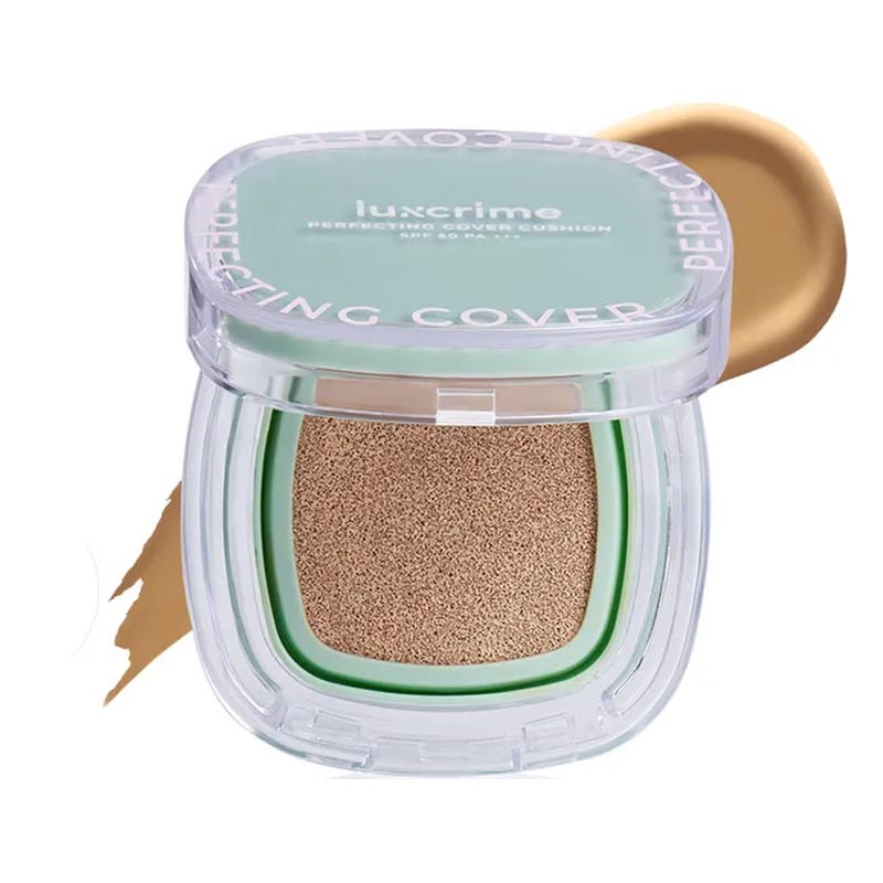 Luxcrime Perfecting Cover Cushion Velvet Matte (SPF50 PA +++) W01 | Gogobli