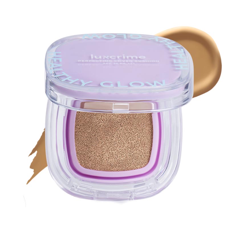 Luxcrime Perfecting Cover Cushion Healthy Glow (SPF35 PA +++) W01 | Gogobli