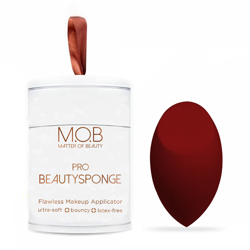 M.O.B Cosmetic Pro Beauty Sponge Red Wine #4 | Gogobli