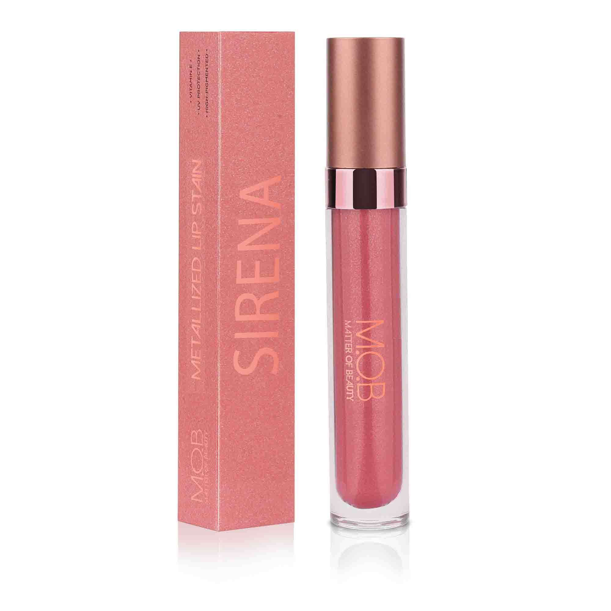 M.O.B Cosmetic Metallized Lip Stain - Sirena | Gogobli