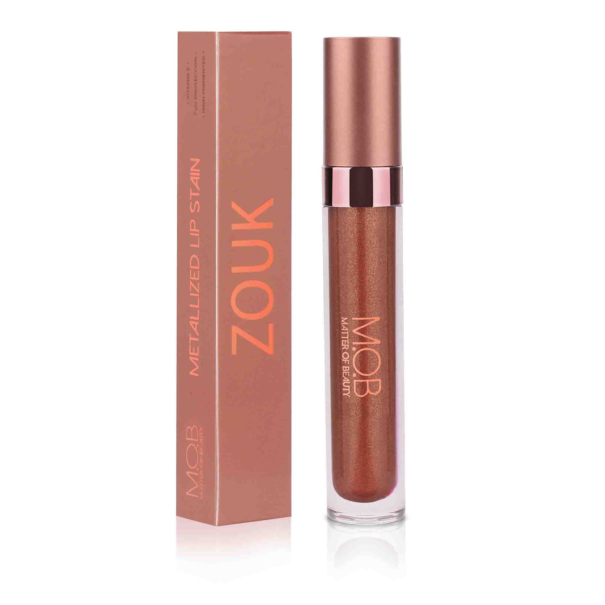 M.O.B Cosmetic Metallized Lip Stain - Zouk | Gogobli
