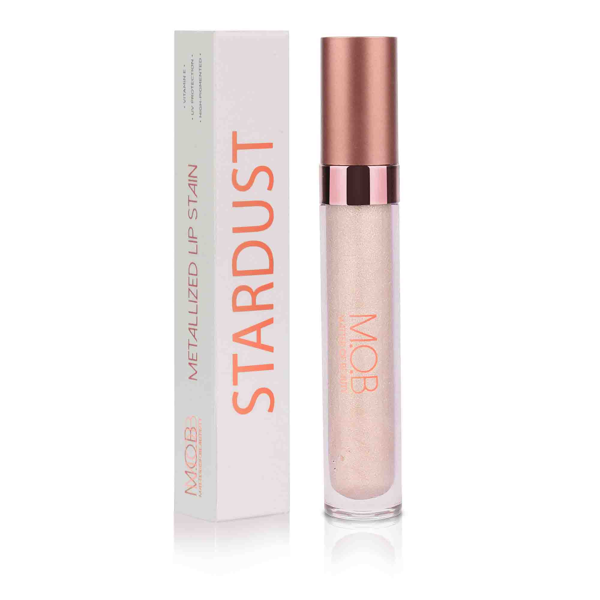 M.O.B Cosmetic Metallized Lip Stain - Stardust | Gogobli