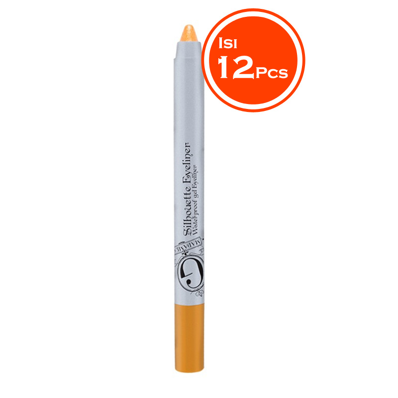 Jual Madame Gie Silhoutte Eyeliner Besar 08 Sunny Gold Isi 12pcs Gogobli