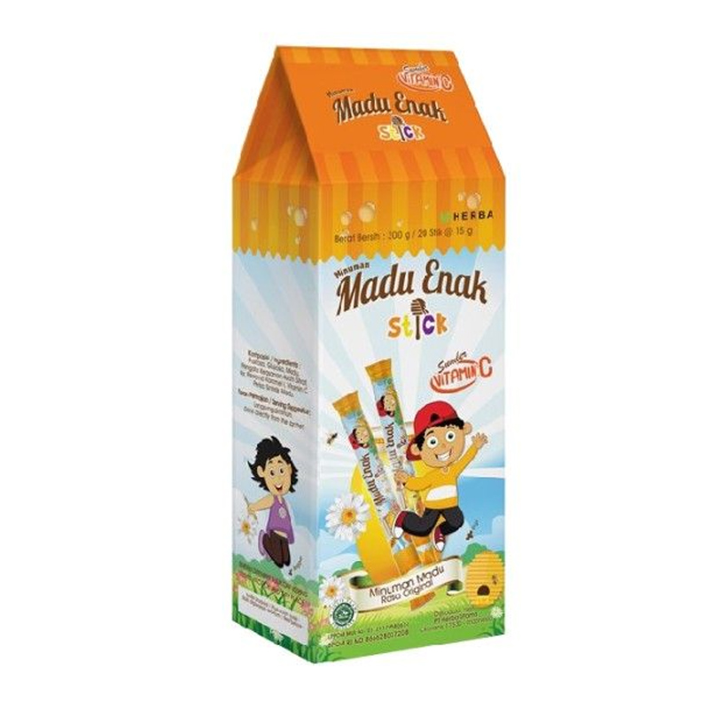 Madu Enak Stick Original Box (20 Stick @ 15gr) | Gogobli