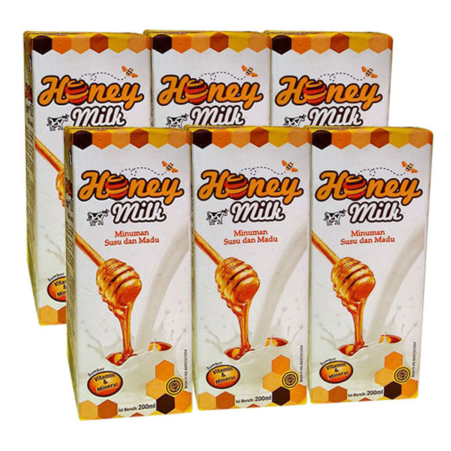 Honey Milk 6x200ml | Gogobli