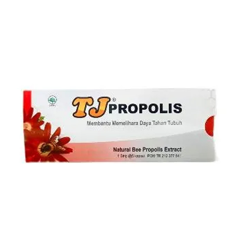 TJ Propolis 1 Strip @5 Kapsul | Gogobli