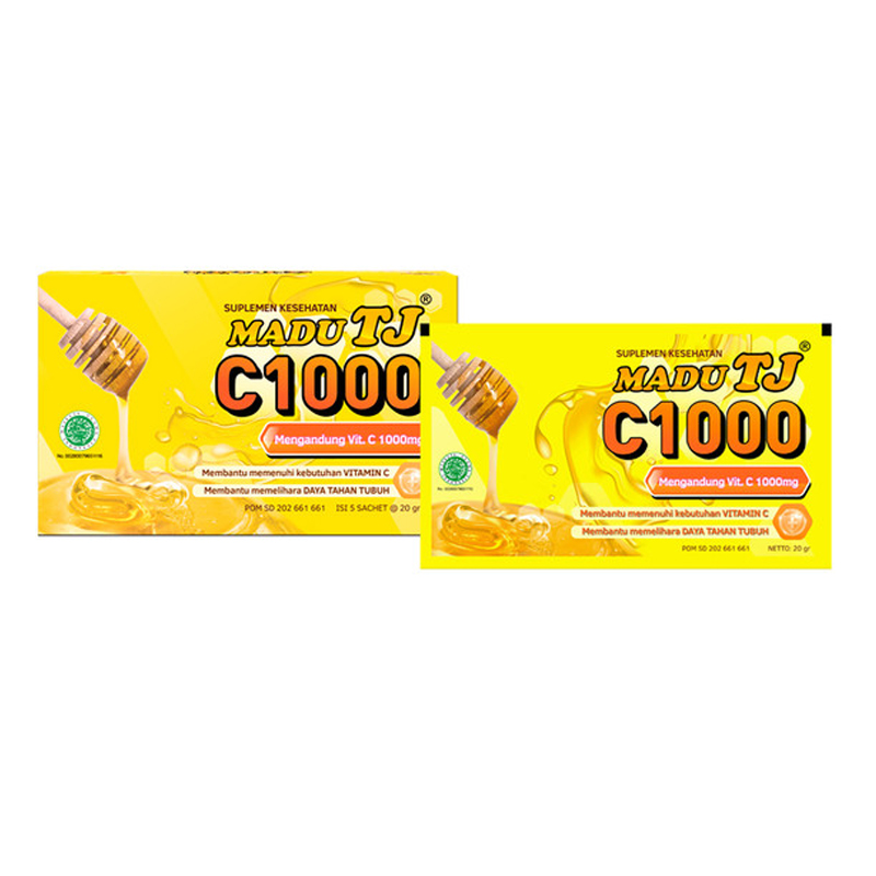 Madu TJ C1000 (5 Sachet @ 20gr) | Gogobli