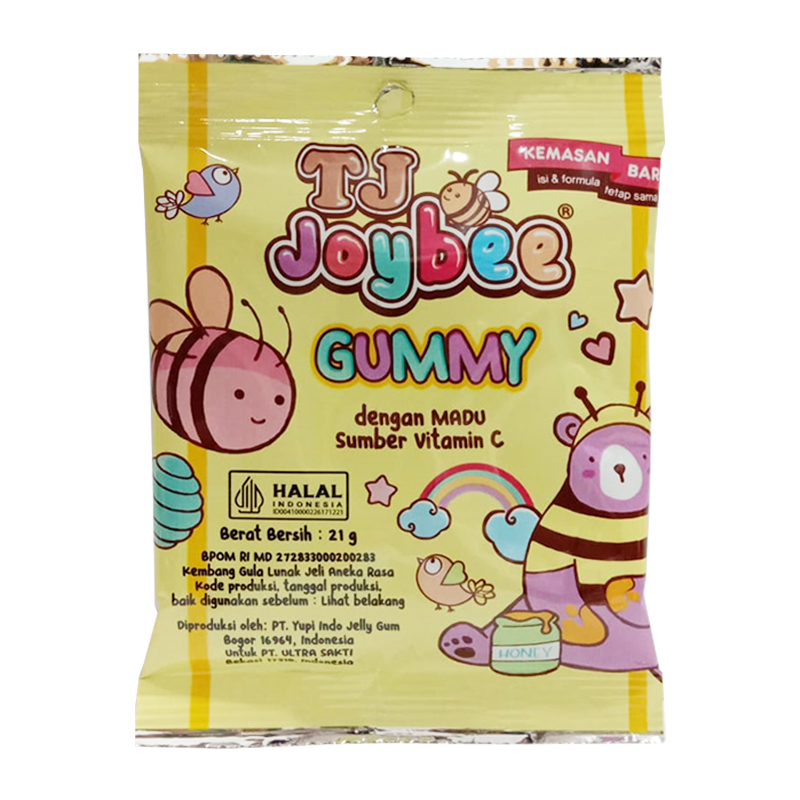 Madu TJ Joybee Gummy Sachet 21gr | Gogobli