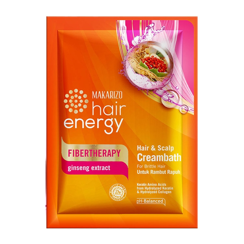 Makarizo Hair Energy Fibertherapy Hair And Scalp Cream Ginseng Extract 15ml | Gogobli